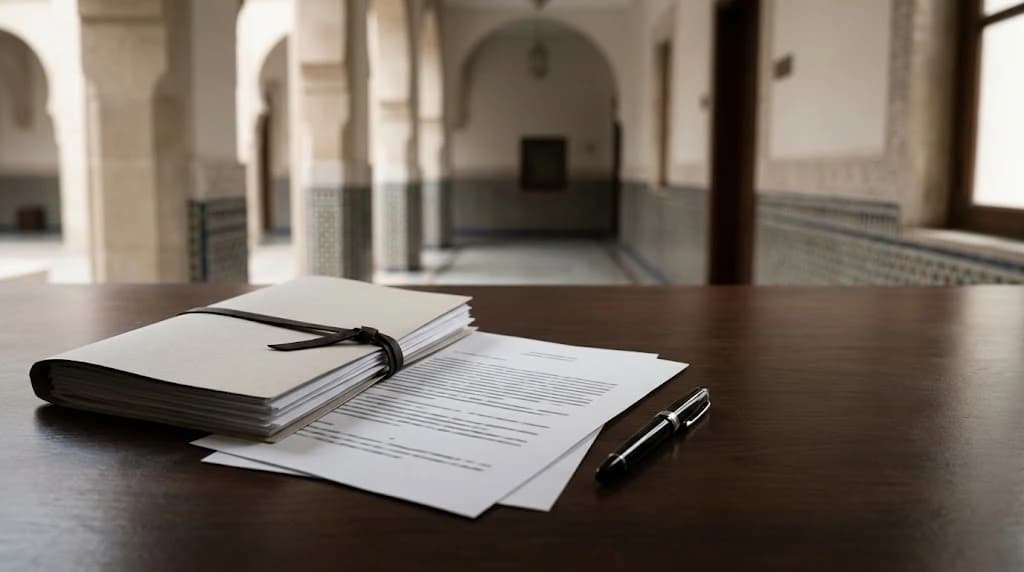 Urgent interim-relief procedural dossier prepared for a court application in Morocco